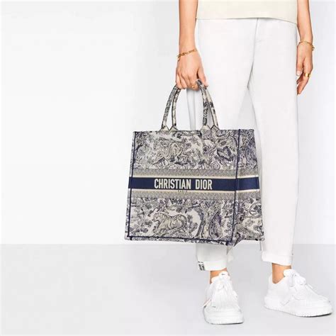 dior tote bag small|dior tiger print tote bag.